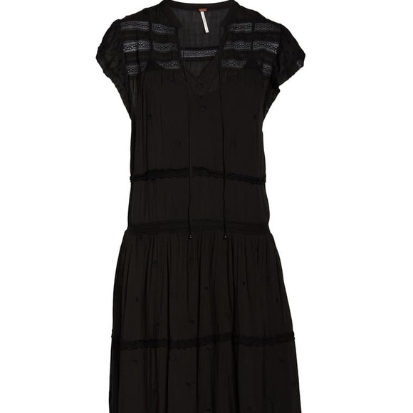 Free People Midnight Midi Dress - Picture 3 of 7